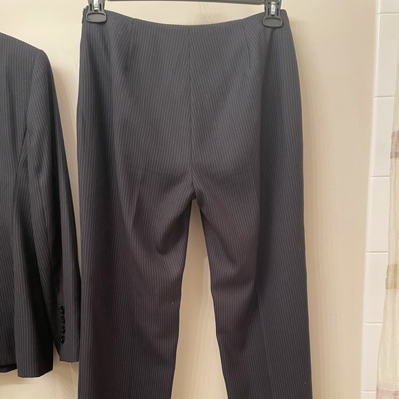 Vintage Epic NY pantsuit 6P pinstriped Y2K - Picture 3 of 9